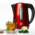 Produktbild: Wasserkocher TKG WK 1020 R L rot Electric kettle STYLISH 2000W 1.7L red 360°