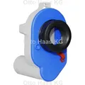 Produktbild: HAAS PE-Urinal-Absauge-Siphon 6280 DN 50, Ablauf waagerecht, blau
