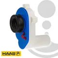 Produktbild: Haas PE-Urinalabsaugesiphon OHA 6280, waagerecht DN 50 - Ø 46-52 mm - Höhe 8 cm