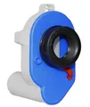 Produktbild: Haas Absaugsiphon 50mm waagerecht Urinalsiphon Geruchverschluß Urinalablauf 6280