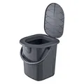 Produktbild: Reisetoilette Campingtoilette Outdoor WC / 22L / Anthrazit