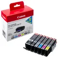 Produktbild: Canon PGI-550 PGBK + CLI-551 BK/C/M/Y/GY 2x schwarz, cyan, magenta, gelb,...