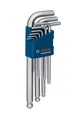 Produktbild: Bosch Professional Innensechskantschlüssel-Set 9-teilig  Stiftschlüssel