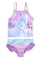 Produktbild: Disney Die Eiskönigin Tankini Badeanzug mit Rüschen für Mädchen - ELSA Frozen Kinder Zweiteiler Schwimmanzug Lila (DE/NL/SE/PL, Numerisch, 110, 116, Regular, Lila)
