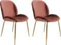 Produktbild: Kayoom Stuhl Charlize 110 2er-Set, TOPSELLER! Esszimmerstühle,moderne Optik (Set, 2 St), samtweicher Bezug, bequem, zeitlos, moderne Optik