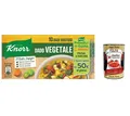Produktbild: 3x Knorr Dado Vegetale, Gemüsenuss, Laktosefrei 100g+Italian Polpa 400g