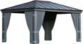 Produktbild: Palram - Canopia Vorhänge für Pavillon Dallas 4900 Grau