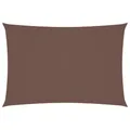 Produktbild: vidaXL Sonnensegel Wasserfest Sonnenschutz Windschutz Sonnendach UV Schutz Garten Terrasse Balkon Oxford-Gewebe Rechteckig 3x5m Braun