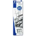Produktbild: Staedtler Mars Lumograph pure graphite 100G Vollgraphitstifte (6.80 mm, 6B, 2B, 4B, 8B, 6 x) (100G M6)