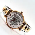 Produktbild: Emporio Armani Damenarmbanduhr Bicolor Stahl