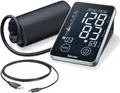 Produktbild: Beurer BM 58 Blutdruckmessgerät schwarz hintergrundbeleuchtetes Display USB