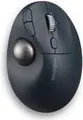 Produktbild: Kensington Pro Fit Ergo TB550 Trackball EQ - Trackball - ergonomisch - optisch - 9 Tasten - kabellos - 2,4 GHz, Bluetooth - kabelloser Empfänger (USB) - Blau-Grau, Schwarz - retail - Farbbox (K72196WW)
