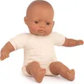 Produktbild: Miniland Dolls: lateinamerikanische Babypuppe, 32 cm, mit weichem Stoffkörper, in Geschenkbox