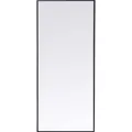 Produktbild: Wandspiegel Spiegel Hängespiegel Aluminium Rahmen Glas Schwarz Kare Design