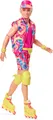 Produktbild: Barbie The Movie Ken - Sammelpuppe im Neon-Outfit, Skating-Look, Retro-Muster