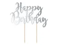 Produktbild: Alles Gute zum Geburtstag Tortenaufsatz - Silber