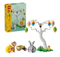 Produktbild: LEGO 40808 Iconic Osterhase und Ostereisuche Bausatz, Mehrfarbig