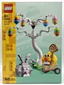 Produktbild: LEGO 40808 Osterhase und Ostereiersuche 140 Teile Osterdeko Hase Küken Baum Neu