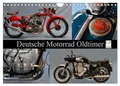 Produktbild: Deutsche Motorrad Oldtimer (Wandkalender 2026 DIN A4 quer), CALVENDO Monatskalender: Mechanische Legenden (CALVENDO Mobilitaet)
