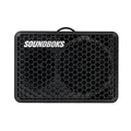 Produktbild: SOUNDBOKS Go – Tragbarer Bluetooth-Lautsprecher – USB-C-Aufladung Akku – Kompakter Performance-Lautsprecher für unterwegs – Spritzwasser- und stoßfest – 40 Stunden Akkulaufzeit – 121 dB (Schwarz)​