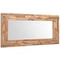 Produktbild: vidaXL Dekorativer Spiegel Teak 120 x 60 cm Rechteckig