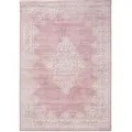 Produktbild: benuta Pop Waschbarer Teppich Laury Rosa 120x170 cm - Vintage-Stil Teppich im Used-Look