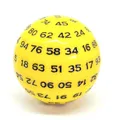 Produktbild: GW058d Würfel D100 Yellow/Black Neu & OVP