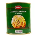 Produktbild: Food-United Achat-Schnecken 1 Dose Füllmenge 800g ATG 455g, 2,5g pro Schnecke, 144 Stück, 12 Duzend, im neutralen Aufguss, zart und aromareich für Gourmets