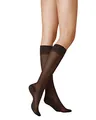 Produktbild: KUNERT Damen Kniestrümpfe Cotton Sole 20 hautsympatisch 20 DEN Black 0500 35/38