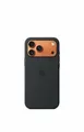Produktbild: Apple Silicone Case iPhone 17 Pro Max Schwarz MagSafe kompatibel Hülle MGFR4ZM/A