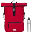 Produktbild: Rucksack Plane Laptoprucksack Damen Herren Sportrucksack Time Evo 12825 Rot +f