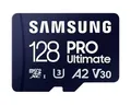 Produktbild: Samsung PRO Ultimate microSD-Karte 128GB Class 3 UHS-I , v30 Video Speed Class, A2 Application Performance Class inkl