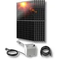 Produktbild: PVundSO Photovoltaik zur Warmwasserbereitung mit 2,6 kW MYPV ELWA DC Heizstab und 6x JA Solar Module