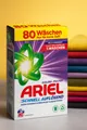 Produktbild: Ariel Color Pulver 80 Wäschen – Waschpulver  Schnell Auflösend - Fleckentfernung