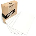 Produktbild: Japun - weiße blanko Postkarten, Papier-Karten Set (100 Stück) zum Selbstgestalten, beschriften oder bedrucken - 300 g/m² - DIN A6-105 x 148 mm