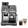 Produktbild: Manuelle Express-Kaffeemaschine DeLonghi La Specialista Arte Evo EC9255.T - Grau