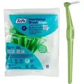 Produktbild: TePe Interdentalbürsten Angle Grün 0,8 mm, ISO 5, 20-Pack, Langer, flacher Griff grün