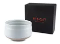 Produktbild: MAOCI Matcha-Schale Chawan 400ml Hell Porzellan - als Geschenkbox verpackt