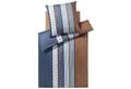 Produktbild: JOOP! Bettwäsche Cornflower Stripes Deep Ocean 4069 28 Mako Satin, Mako-Satin, 3 teilig, Cornflower, Linienstruktur