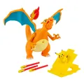Produktbild: Pokémon Interactive Deluxe Actionfigur Charizard 15 cm Jazwares