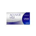 Produktbild: ACUVUE Vita Monatskontaktlinsen mit komfortablem Tragegefühl – Den ganzen Monat lang – 3,75 dpt & BC 8.4 – Mit UV Schutz & durchgängig hohem Feuchtigkeitsgehalt – 6 Linsen