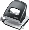 Produktbild: LEITZ ACCO Brands Locher bis 30 Blatt mit Anschlagschiene Leitz schwarz starker Bürolocher 1517602-SW