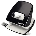 Produktbild: Leitz Bürolocher Metall 30 Blatt Ergonomisch Anschlagschiene Schwarz 50080095