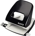 Produktbild: Leitz Büro Locher Metall 30 Blatt Anschlagschiene Formatangaben Markt Design