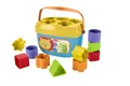 Produktbild: Fisher-Price Babys Erste Bausteine | Babyspielzeug ab 6 Monate, 9 Monate | Steckspiel ab 1 Jahr | Motorikspielzeug ab 6 Monate | Baby-Sortierspiel mit Sortierbox | Lern- & Formensortierspiel, FFC84