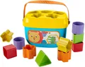 Produktbild: Fisher-Price FFC84 Babys Erste Bausteine Spielwürfeln Spielzeug Spielset Motorik