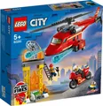 Produktbild: LEGO City Feuerwehrhubschrauber Motorrad Funkmast  60281 NEU OVP