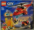 Produktbild: Lego 60281 Feuerwehrhubschrauber City Lösche Brände Feuerwehr Clemmons Neu