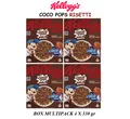 Produktbild: KELLOGG'S COCO POPS CEREAL Risetti Schokoladen-Puffreis Sparformat Box 4x 330g