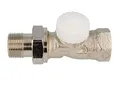Produktbild: TA Heimeier Th-Unterteil V-exakt II RG vernickelt Durchgang 3/8 Zoll kvs 0,86, 3712-01.000